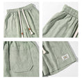 Load image into Gallery viewer, [BIGEMAN Series] ★Shorts★ 3 colors Bottoms Shorts Unisex Men's Black Beige Light Green
