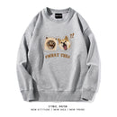 [MAIXIAOBU Series] ★Tops★ 4color Sweatshirt Unisex Men's Cat Dog Cartoon Animal Pattern