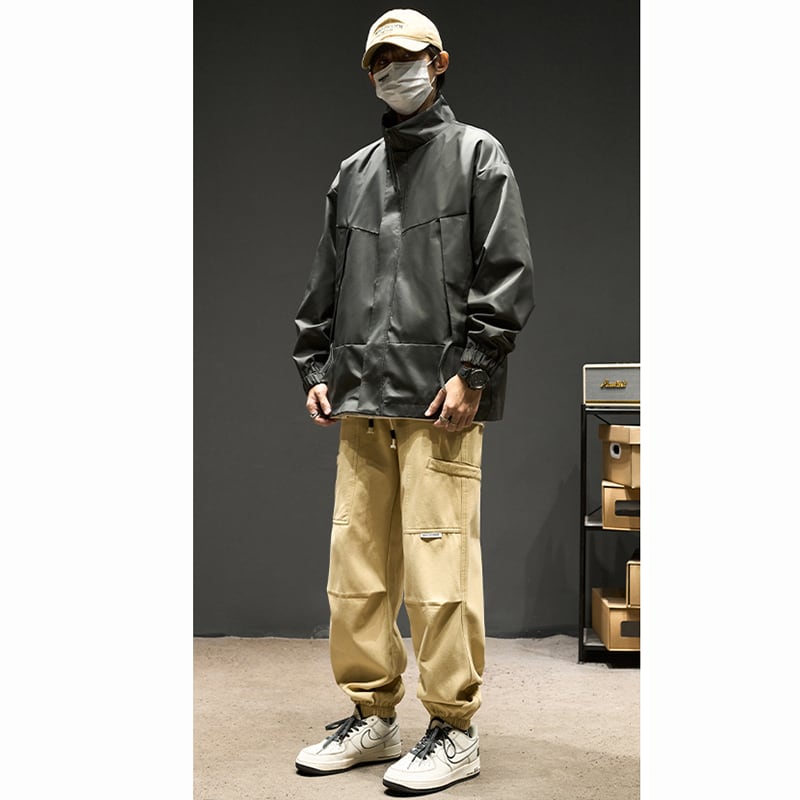 [SZON Series]★Jacket★ 5color Outerwear Unisex Men's Plain Casual Simple Easy to Match