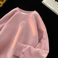 Load image into Gallery viewer, [PPG Series]★Tops★ 4color Suede Unisex Men's Black Beige Pink Dark Gray
