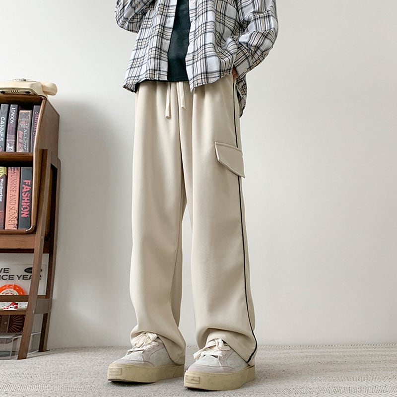 [V37 Series] ★Casual Pants★ 2color Pants Trousers Bottoms Unisex Men's Simple Easy to Match