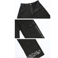 Load image into Gallery viewer, ✿New item! [Kokaisha --- Cloudflip Series] ★China style trousers★ Bottoms Casual pants Switching Black Black
