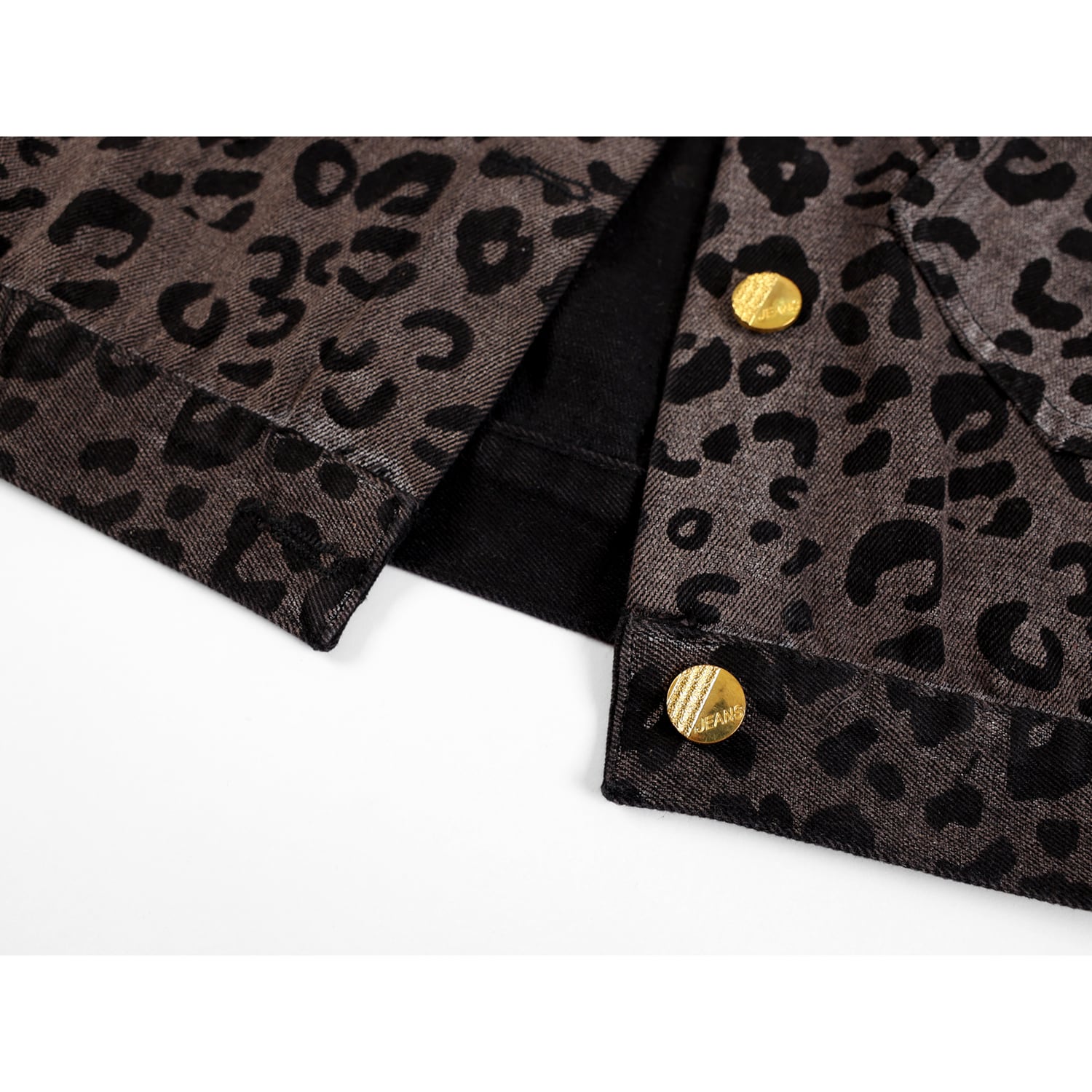 [LHSEN Series]★Outerwear★ Blazer Casual Color scheme Leopard print Easy to match Design Brown Black