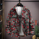 [SISHANG Series]★Jacket★ 2color outerwear unisex men's large size blue red fashionable