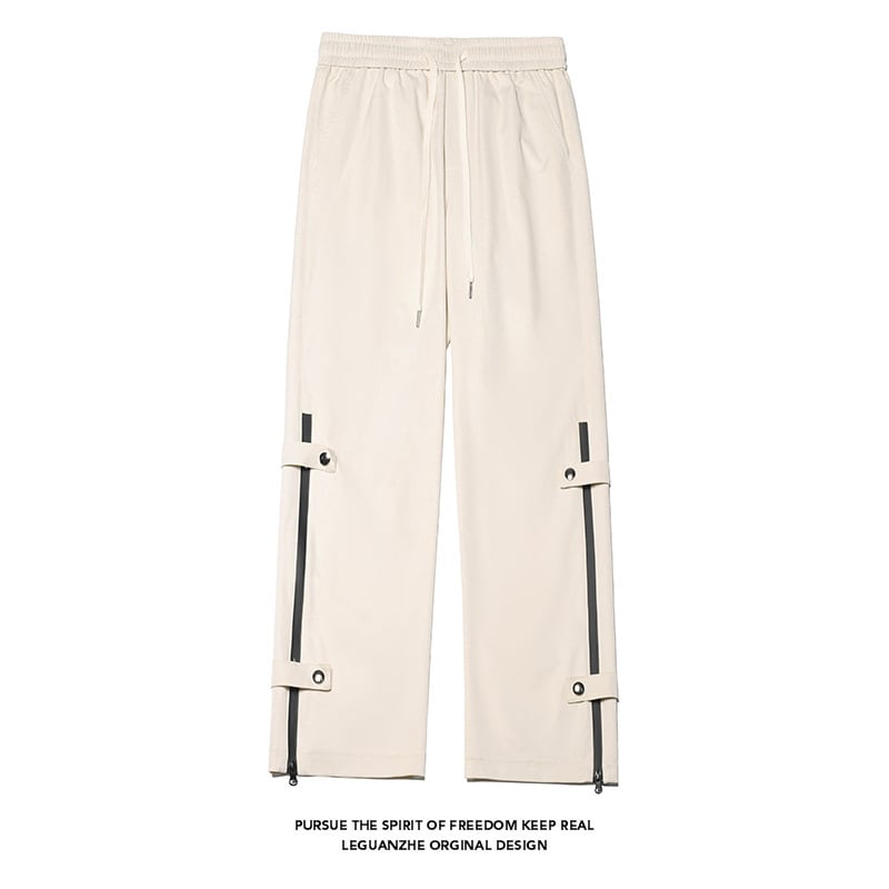 ✿New item! [BIGEMAN Series]★Casual Pants★ 2color Pants Bottoms Unisex Men's Large Size Easy to Match Black Beige