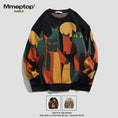 Load image into Gallery viewer, recommendation! ✿Very popular item! [Mmoptop Series]★Sweater★ 2color Knit Tops Cartoon Unisex Men's Cat Cat Cat
