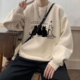 Load image into Gallery viewer, [XINGER Series] ★Tops★ 4color Sweatshirt Unisex Men's Cat Cat Cartoon Cute
