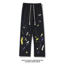 ✿New item! [BIGEMAN Series] ★Pants★ 2color Casual Pants Bottoms Unisex Men's Large Size Graffiti Stylish