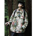 Load image into Gallery viewer, [OULANGSEN Series] ★Jacket★ Outerwear Unisex Men's Large Size Floral Pattern Retro Casual
