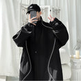 Load image into Gallery viewer, [V37 series]★Jacket★ 3color outerwear unisex men's stand neck black beige red
