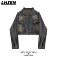 Load image into Gallery viewer, [LHSEN Series] ★Outer★ Denim Jacket Jacket Short Length Women's Fashion
