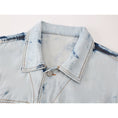 Load image into Gallery viewer, [LHSEN Series]★Outerwear★ Denim Jacket Jacket Jeans Tie-dye Women's Casual
