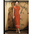 Load image into Gallery viewer, [MISS.F Series]★Cheongsam dress★ Improve your temperament Chinese style dress for ladies, parties, weddings
