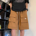 Load image into Gallery viewer, [BIGEMAN Series] ★Shorts★ 4 colors Bottoms Shorts Unisex Men's Casual Easy to match
