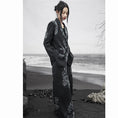 Load image into Gallery viewer, ✿New item! [Big Blue Dragon Series] ★China style outerwear★ Blazer print fashion black black
