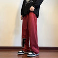 Load image into Gallery viewer, [PPG Series]★Pants★ 4color Casual Pants Bottoms Unisex Men's Large Size Blue Black Red
