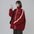 Load image into Gallery viewer, [Fujiiman Series] ★Jacket★ 3color Outerwear Unisex Men's Clothes that can be worn on both sides Black Red Purple
