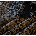 Load image into Gallery viewer, [HPCP Series] ★Jacket★ 2color outerwear unisex men's ethnic style black blue paisley pattern
