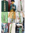 Load image into Gallery viewer, [Daiki Series]★Tie★ Accessory Decoration Oil Painting Style Men's Birthday Present Green Green Cute
