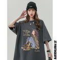 Gallery viewerに画像を読み込む, 【藤伊曼シリーズ】★Tシャツ★ 5color トップス 半袖 男女兼用 メンズ コットン 可愛い カジュアル
