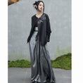 Load image into Gallery viewer, [Da Qinglong Shu Series] ★Chinese style skirt★ Bottoms Hanfu skirt Long skirt Retro Chinese clothes
