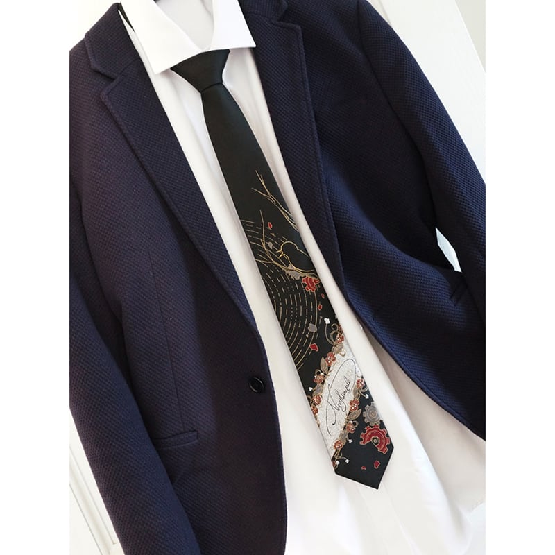 [Daiki Series]★Tie★ Accessory Decoration Men's Birthday Present Retro Design Cute