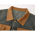 Load image into Gallery viewer, [LHSEN Series] ★Outer★ Denim Jacket Jacket Jeans Mini Length Ladies Color Scheme
