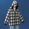 Load image into Gallery viewer, [Fujiiman Series] ★Jacket★ 2color Clothes that can be worn on both sides, outerwear, unisex, men's, plaid pattern
