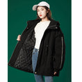 Load image into Gallery viewer, [YICHAN Series]★Winter Coat★ 3color Outer Panda with Hat Winter Clothes Cotton Coat Black Beige Blue
