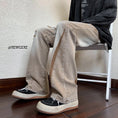 Load image into Gallery viewer, [YANDAN series]★Denim pants★ 3color bottoms pants unisex men's large size with design
