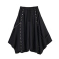 Load image into Gallery viewer, [CHENGZI Series]★Pants★ Casual Pants Gaucho Pants Plain Loose Black Unisex
