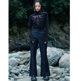 Load image into Gallery viewer, [Daiseiryusu Series]★China style pants★Bottoms Black Black Asymmetrical Cool Original
