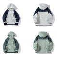 Load image into Gallery viewer, [BIGEMAN Series] ★Tops★ Parka 2color Unisex Men's Large Size Color Scheme Gray Green
