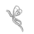 Load image into Gallery viewer, [KANSAI Series] ★Hair Ornament★ Hair Clip Accessory Small Item Silver Unique Easy to Match Trendy Stylish Large Bun Hair Shiny Women Gift
