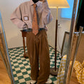 Load image into Gallery viewer, [C2 Studios Series]★Casual Pants★ 3color Green or Brown or Beige Corduroy Gaucho Pants
