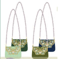 Load image into Gallery viewer, [Shimizu Kei Series]★China style bag★ 4color chain shoulder blue green cute embroidery original easy to match
