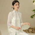 Load image into Gallery viewer, [Creative Series]★Chinese Style Shirt★ Short Sleeve Shirt Summer Clothes Elegant Chinese Clothes Tang Suit Retro S M L XL
