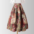 Load image into Gallery viewer, [MOERBEN Series]★Skirt★ Oil painting style bottoms Fashion Red Cute Floral pattern Retro Large size
