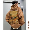 Load image into Gallery viewer, [GEBOXUAN Series]★Parker★ 7color Regular type or brushed lining type Tops Suede Oil painting style Unisex Men's Large size
