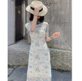 Load image into Gallery viewer, [Aishoyu Series] ★Cheongsam dress★ Sexy dress lace cheongsam large size openwork year-end party
