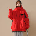 Load image into Gallery viewer, [Suikoishi Series] ★Winter Coat★ Cotton Coat Outerwear 2color Unisex Men's Casual Red Black
