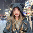 Load image into Gallery viewer, [Ovancy Series]★Hat★5 colors selectable Cap Bear ears Cute Light gray Dark gray Black Brown Beige
