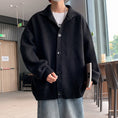 Load image into Gallery viewer, [PPG Series]★Sweater★ 2color outerwear unisex men's gray black gray black casual
