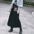 Load image into Gallery viewer, [Kogaisha---Monster Series] ★Chinese-style pants★ Gaucho pants, bottoms, easy to match, slimming, black, ML XL
