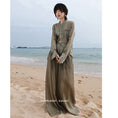 Load image into Gallery viewer, [Daiseilongshu Series]★China style pants★ 3color Gaucho pants Bottoms Wide pants Improves temperament Simple Thin
