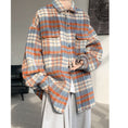 Load image into Gallery viewer, [PPG Series] ★Outer★ 2color Jacket Shirt Outer Unisex Men's Plaid Pattern Rasha
