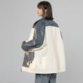 Load image into Gallery viewer, [Fujiiman Series]★Jacket★ 2color PU outerwear unisex men's color scheme coffee color blue
