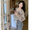 Load image into Gallery viewer, [XIXIBI Series]★Blouse★ Tops, Floral pattern, Improves temperament, Women's fashion, Easy to match, Cute
