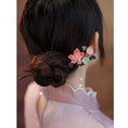 Load image into Gallery viewer, [Ma series]★China style hair ornament★1 hairpin, ladies accessories, flower, fringe, improves temperament, cute
