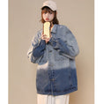 Load image into Gallery viewer, [YOUZIROU Series] ★Outer★ Jacket Denim 3color Unisex Men's Large Size Gradation
